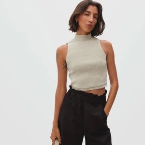Everlane Ribbed Mockneck Tank